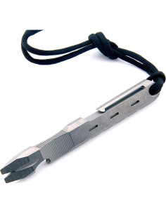 Barra de Palanca Titanio Hamans 120mm Multifuncional Gris 2