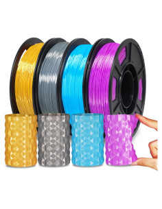 Filamento TPU de Seda YOUSU 1.75mm 95A 4x250g Brillante