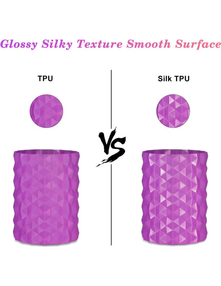 Filamento TPU de Seda YOUSU 1.75mm 95A 4x250g Brillante