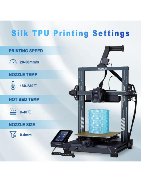 Filamento TPU de Seda YOUSU 1.75mm 95A 4x250g Brillante