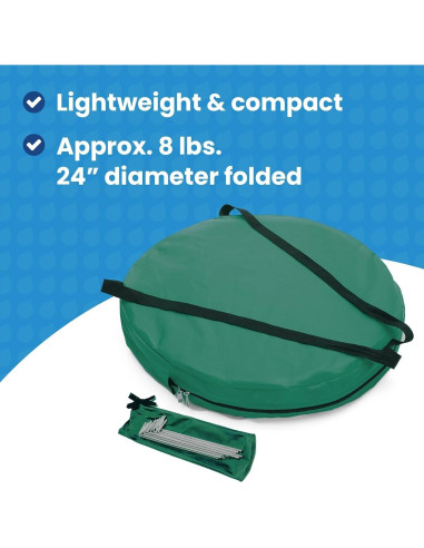 WeatherPod Under the Weather Grande 1 Persona Verde