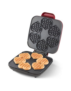 DASH Mini Waffle Maker 6 Corazones 7,62 cm Antiadherente
