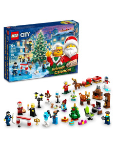 Calendario de Adviento LEGO City 2023 60381 Juguete Navideño
