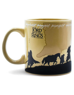 Taza Cerámica El Señor de los Anillos 591 ml Silver Buffalo