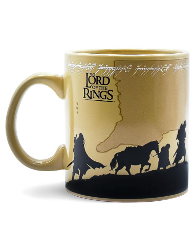 Taza Cerámica El Señor de los Anillos 591 ml Silver Buffalo