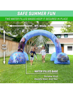 Arco Rociador Inflable Disney Frozen II GoFloats 1.83x2.44m 2