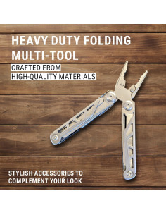 Multitool EPG 18 Herramientas Acero Inoxidable con Funda 2
