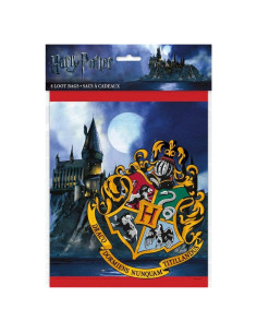 Bolsas de Fiesta Harry Potter Amscan 8 Pcs 27.94x19.05 cm