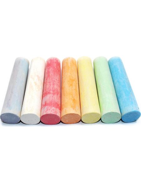 Tiza de Acera Jumbo MAHITOI Multicolor Lavable 20 Piezas