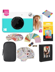 Cámara Instantánea KODAK Printomatic Azul 5MP + Accesorios