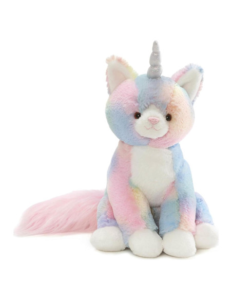 Peluche Caticorn GUND 22.86 cm Suave y Colorido para Niños Peluche Caticorn GUND 22.86 cm Suave y Colorido para Niños