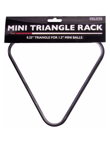 Mini Triángulo de Billar Felson | Para bolas de 3.81 cm