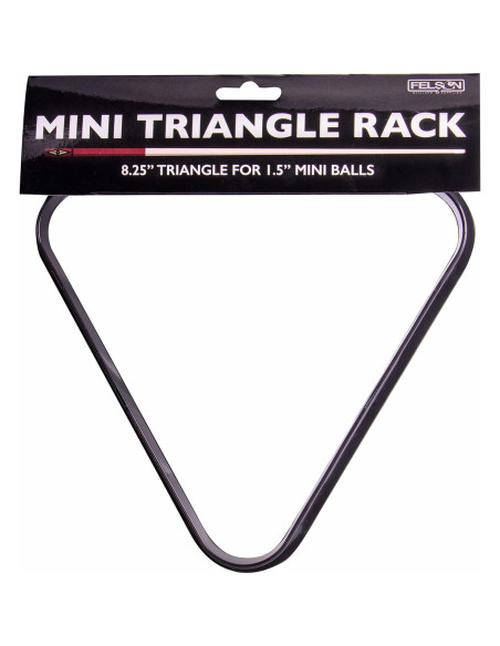 Mini Triángulo de Billar Felson | Para bolas de 3.81 cm