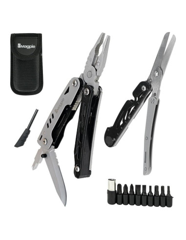 Multiherramienta Magpie 24 en 1, Alicates de Acero Inoxidable