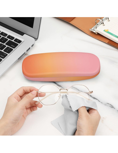 Funda Dura para Gafas Fintie con Paño de Limpieza