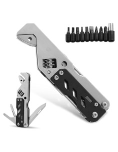 Llave Multiherramienta OUTU Plegable 9 en 1 Acero Inoxidable