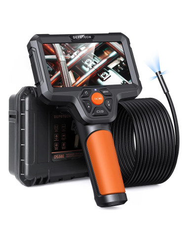 Borescope DEPSTECH DS580, Cámara Inspección 5" HD 1080P