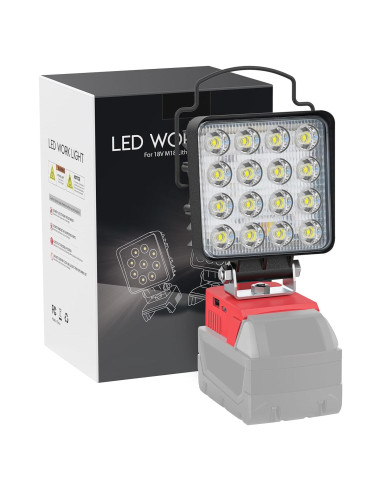Luz de Trabajo LED Portátil LIVOWALNY 70W 7000LM USB