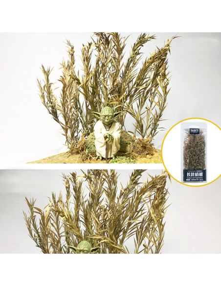 Cayway 2 Paquete de Arbustos Miniatura Ecológicos para Dioramas