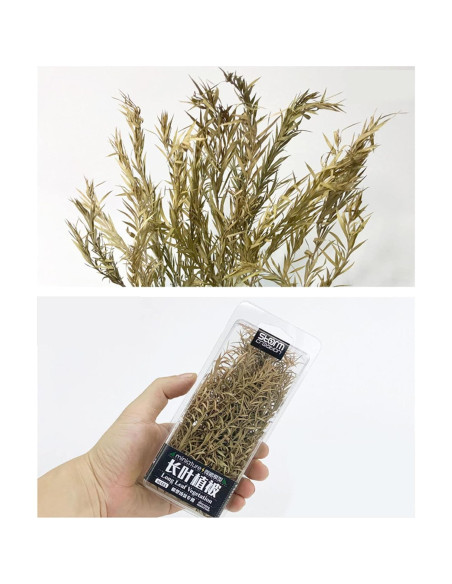 Cayway 2 Paquete de Arbustos Miniatura Ecológicos para Dioramas