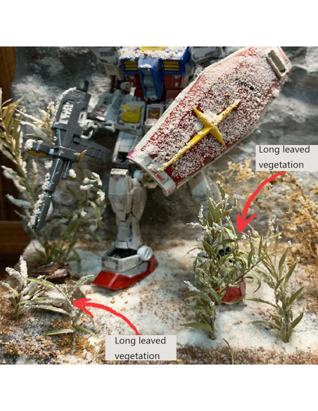 Cayway 2 Paquete de Arbustos Miniatura Ecológicos para Dioramas