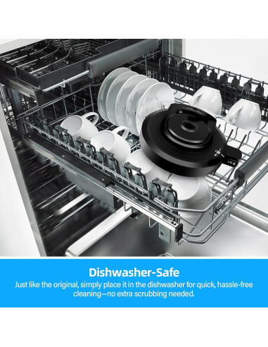 Tapa de Tazón Exterior Kitchests para Ninja CREAMi 0.22 kg