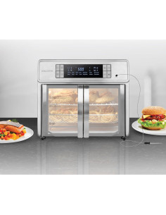 Horno de Aire Kalorik MAXX Flex Trio 26 QT Acero Inoxidable 2