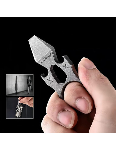 Llave Multi-herramienta Titanio GHY0158A-1 con Abrebotellas