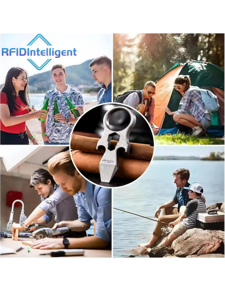 Llave Multi-herramienta Titanio GHY0158A-1 con Abrebotellas