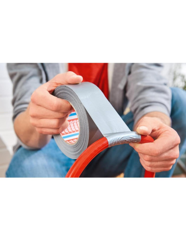 Cinta Duct tesa Extra Power 25m x 5cm Impermeable Gris