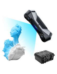 Escáner 3D Creality CR-Scan Raptor 0.02mm Precisión Luz Azul