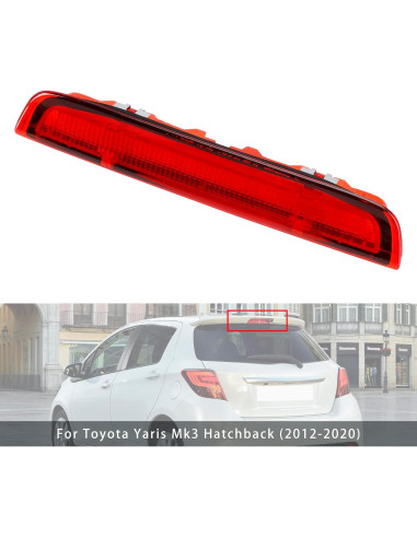 Luz de freno trasera LED Frezon para Toyota Yaris 2012-2020