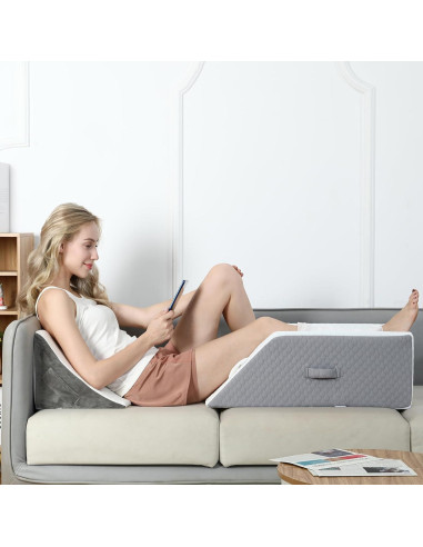 Cojín Elevador de Piernas Forias Espuma Viscoelástica 64.8x23.9 cm