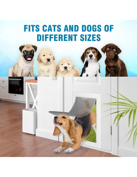 Flap de Puerta para Perros Grande AMZOO PAC11-11039 42.9x25.7cm