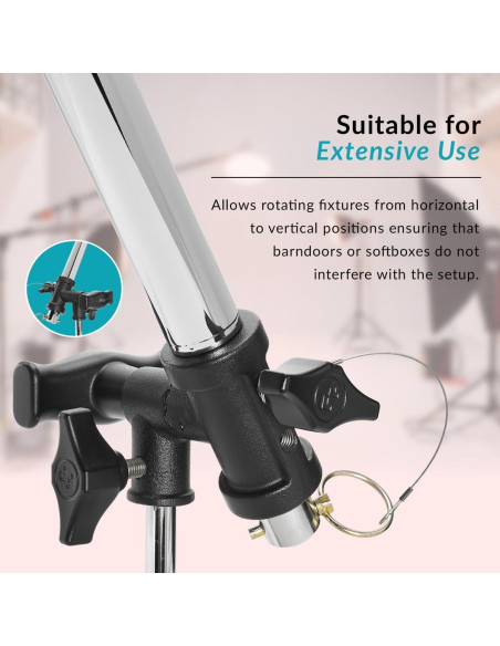 Adaptador Flashpoint Junior a Baby - Hierro Ajustable 1.36kg