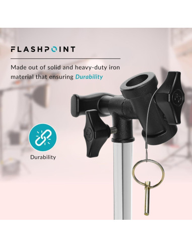 Adaptador Flashpoint Junior a Baby - Hierro Ajustable 1.36kg