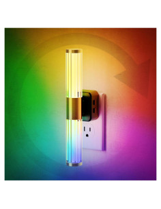 Luz Nocturna JandCase RGB con Sensor y Regulador 9.14cm