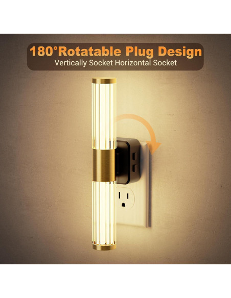 Luz Nocturna JandCase RGB con Sensor y Regulador 9.14cm