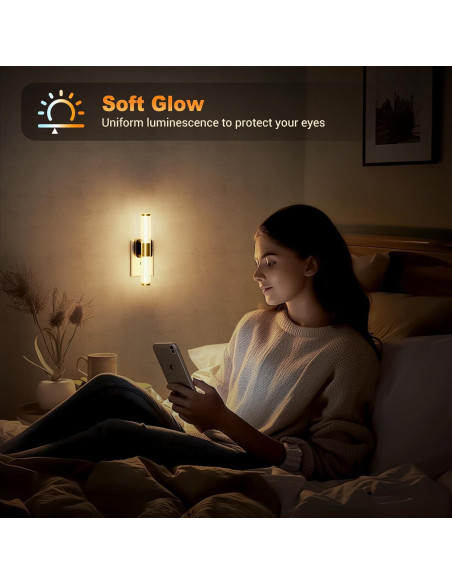 Luz Nocturna JandCase RGB con Sensor y Regulador 9.14cm