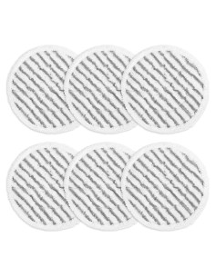 6 Almohadillas de Repuesto para Mopa de Vapor TIPOPOM SH-MOP