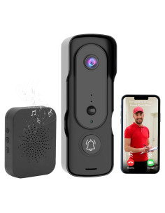 Cámara Timbre Video Inalámbrica Swankiz VD200 1080P HD