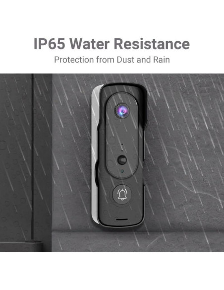 Cámara Timbre Video Inalámbrica Swankiz VD200 1080P HD