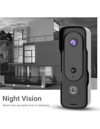 Cámara Timbre Video Inalámbrica Swankiz VD200 1080P HD