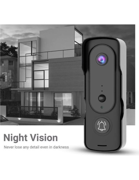 Cámara Timbre Video Inalámbrica Swankiz VD200 1080P HD