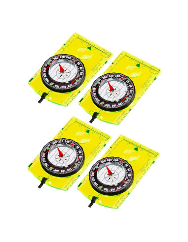 4 Brújulas Gejoy para Senderismo y Camping Niños