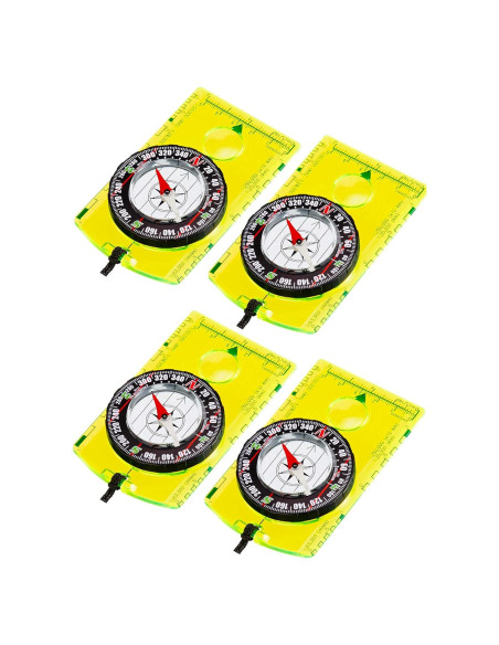 4 Brújulas Gejoy para Senderismo y Camping Niños