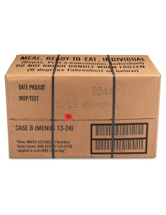 Kit de Alimentos de Emergencia Ammo Can Man - 12 Comidas