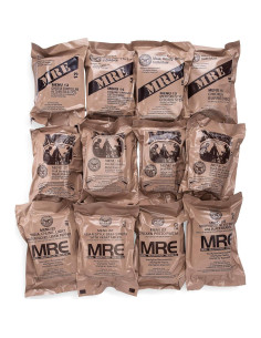 Kit de Alimentos de Emergencia Ammo Can Man - 12 Comidas 2