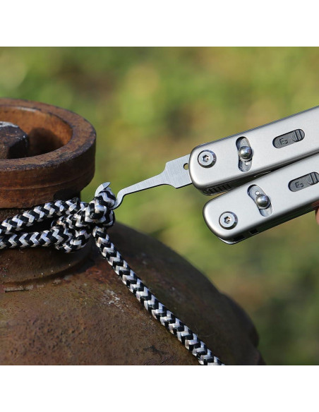 Set Multiherramienta Roxon FT08 4 Piezas para Camping