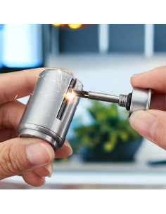 Encendedor de Llavero HOCERAA Recargable a Prueba de Agua 2